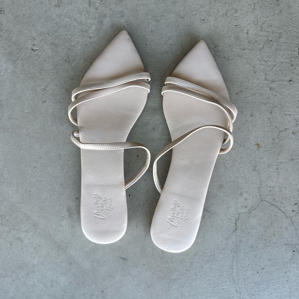 Cream flats